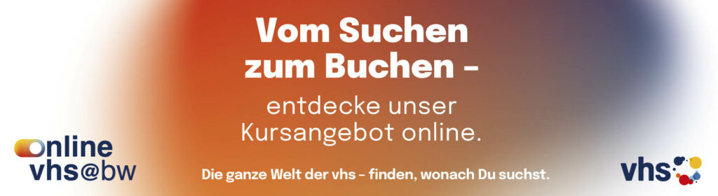 Vom Suchen zum Buchen- entdecke unser Kursangebot online