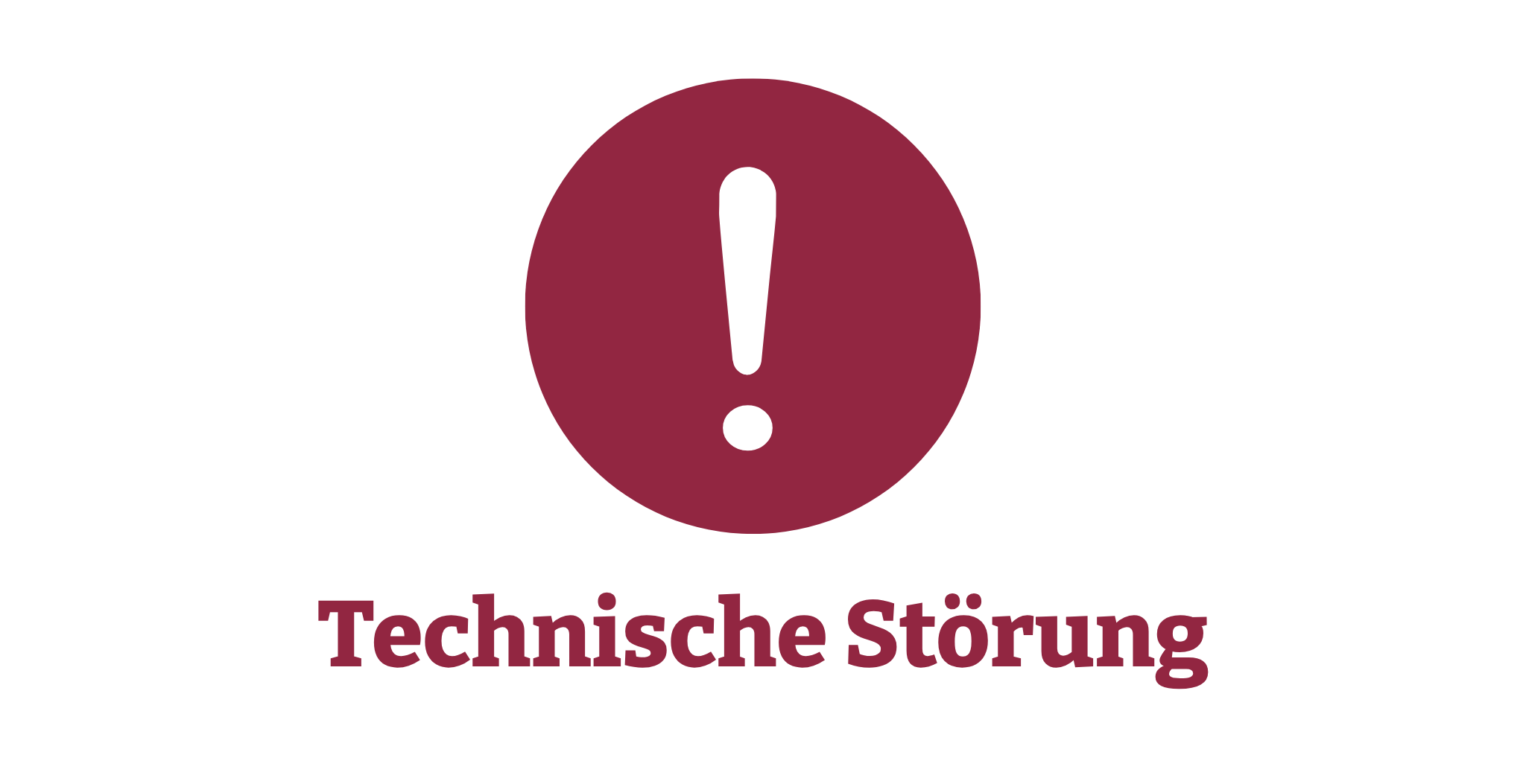 Technische Störung